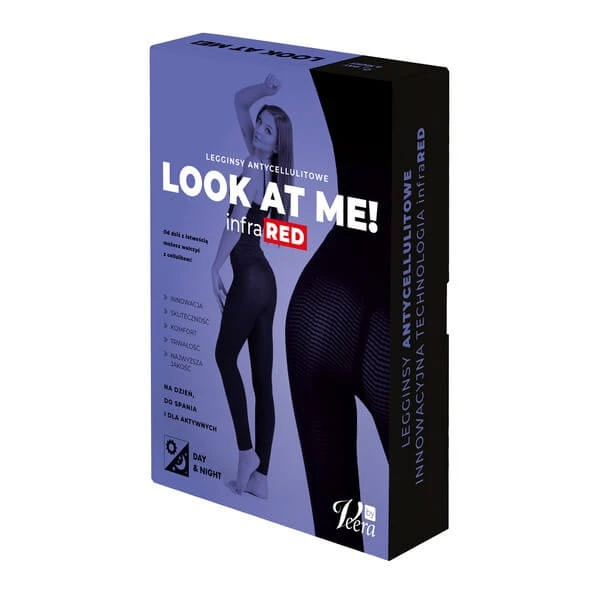 Look At Me! van Veera, anti-cellulitis legging, kleur zwart, maat S, 1 st.