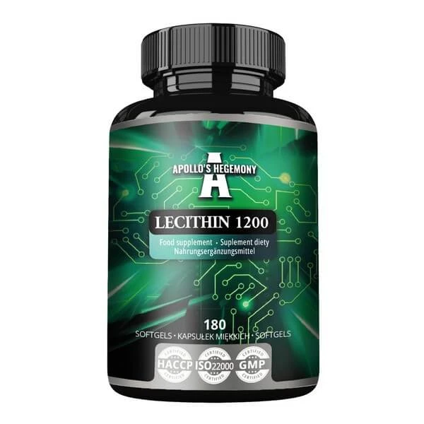 Apollo's Hegemonie Lecithine 1200, zachte capsules, 180 st.