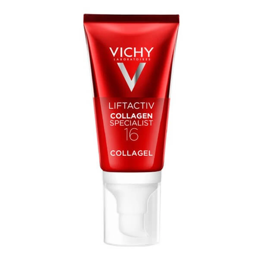 Vichy Liftactiv Collagen Specialist 16, lichtgewicht glansversterkende crème-gel, 50 ml