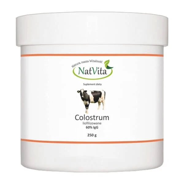 NatVita Colostrum gevriesdroogd 60% IgG, poeder, 250 g