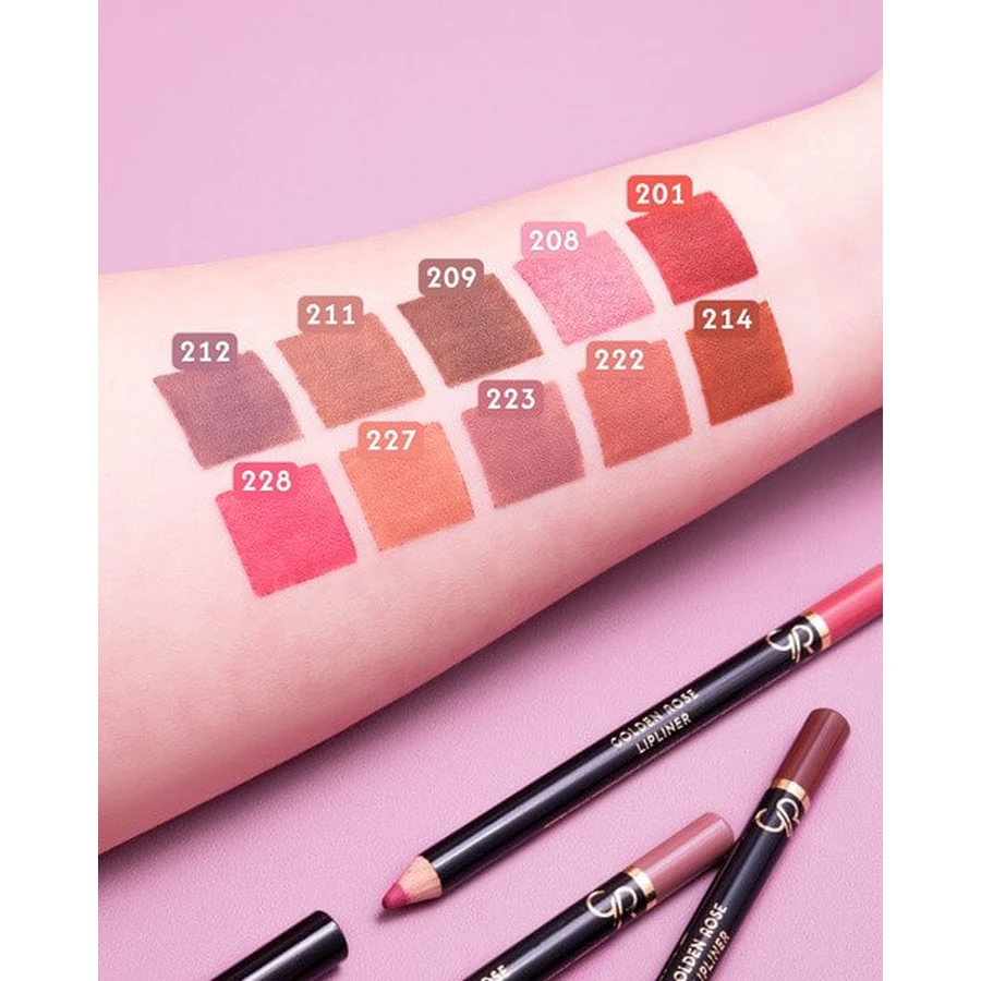 Golden Rose, Lipliner 209, lápiz de labios permanente, 1,2 g