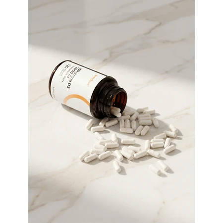 Sundose Vitamina D3 2000 UI, capsule rigide, 120 pezzi.