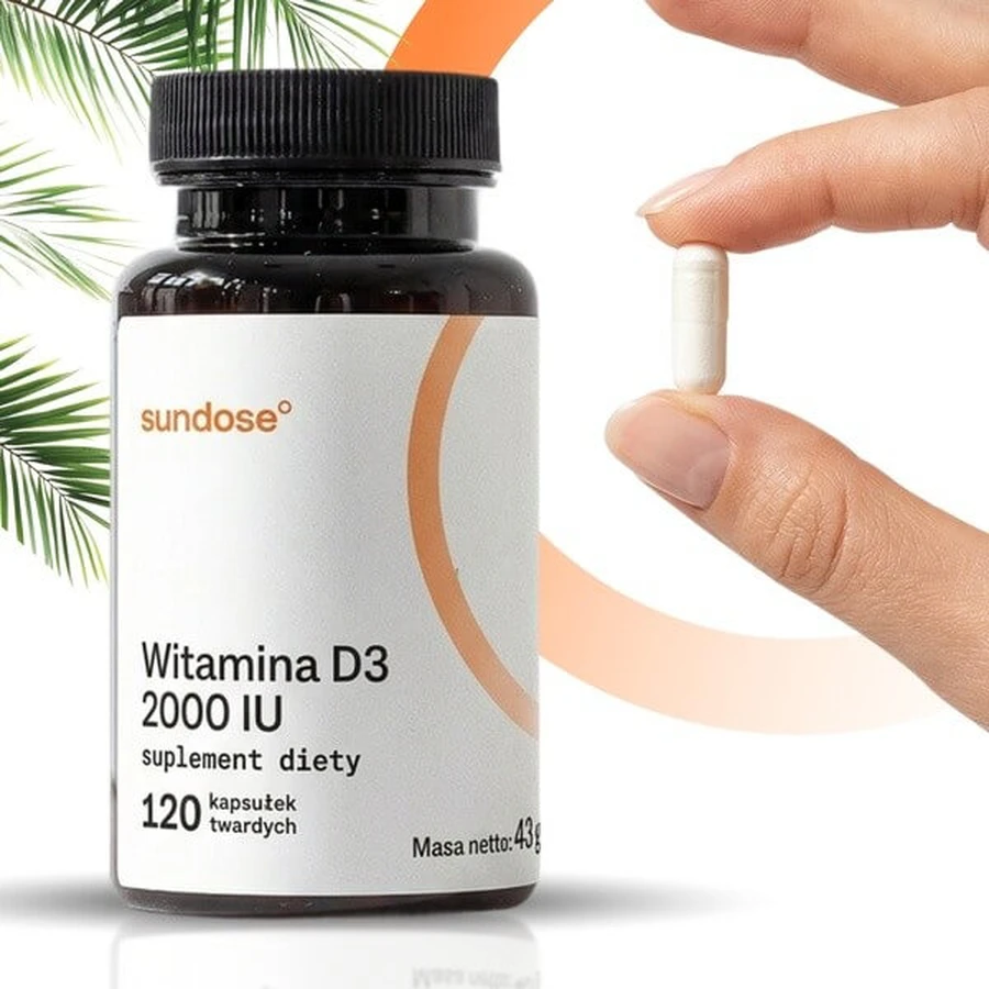 Sundose Vitamina D3 2000 UI, capsule rigide, 120 pezzi.