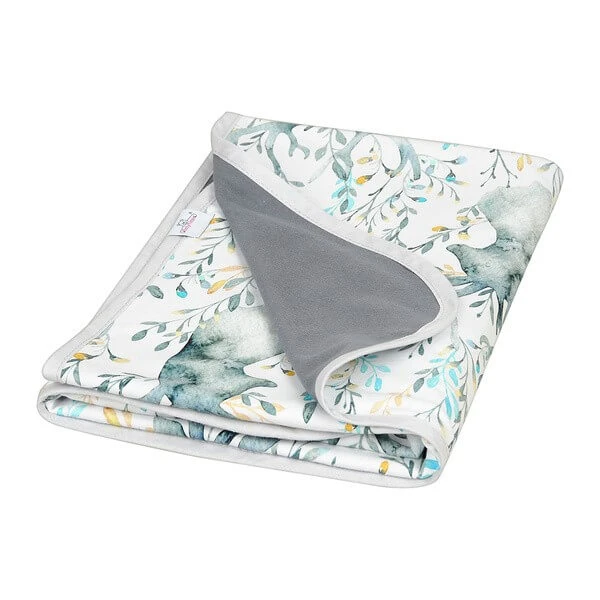 Babymatex Ines, dubbelzijdig katoenen deken, patroon: hert, 75 cm x 100 cm, 1 st.