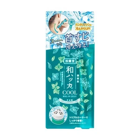 Junsuhada Peppermint Cool Roll-on-Jelly, cooling gel, 15 g
