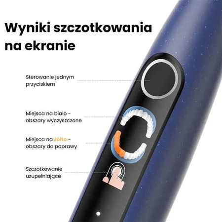 Oclean X Lite, sonic toothbrush, gray, 1 pc.