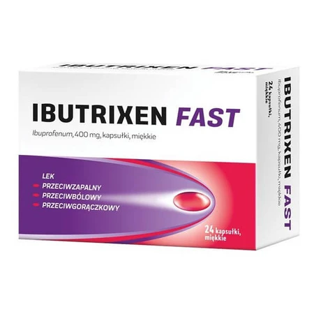 Ibutrixen Fast, 400 mg, capsules molles, 24 pcs.