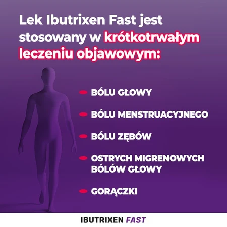 Ibutrixen Fast, 400 mg, capsules molles, 24 pcs.