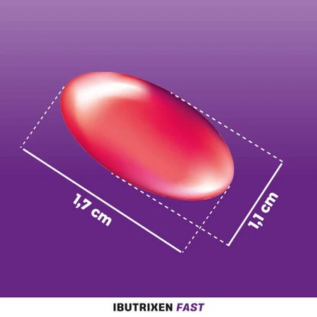 Ibutrixen Fast, 400 mg, capsules molles, 24 pcs.
