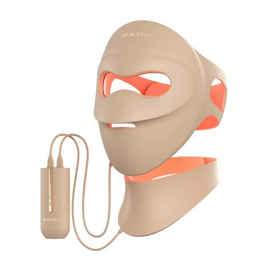 Aura Novaskin Pro, LED-Maske für Gesicht und Hals, 1 Stk.