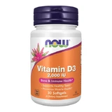 Now Foods Vitamin D3 2000 IU, Kapseln, 30 Stück.