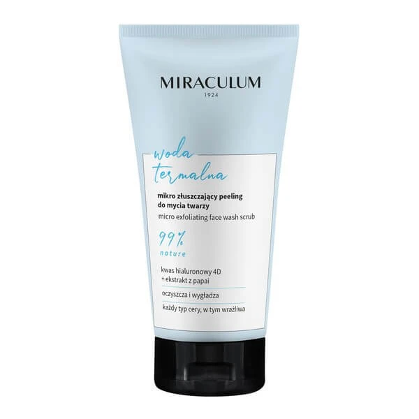 Miraculum Thermaal water, micro-exfoliërende scrub voor gezicht, 150 ml