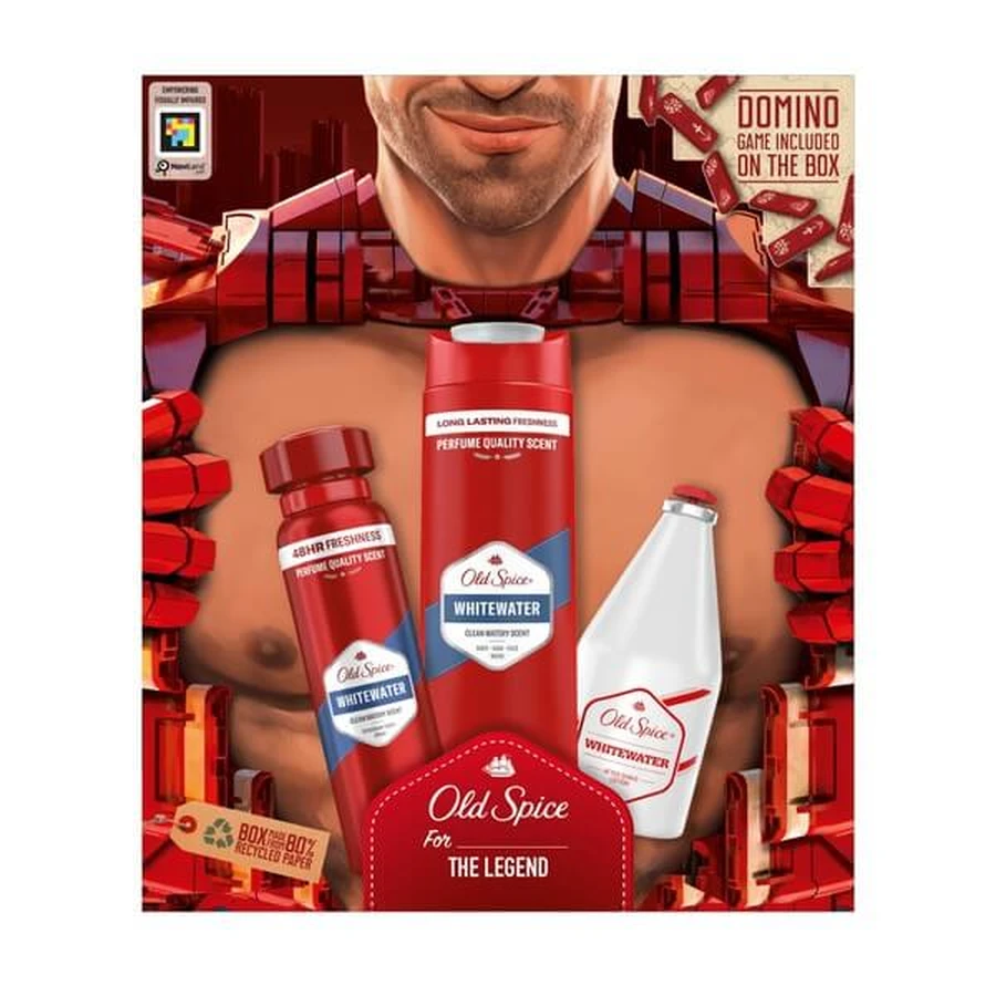 Old Spice Whitewater Ironman Geschenkset mit Duschgel