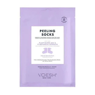 Voesh, calcetines exfoliantes para pies, 1 par