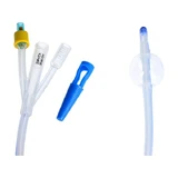 Outline, urologic Foley'a catheter, three-way with plastic valve and contrast marker,, CH 20/30 ml, 1 pc.