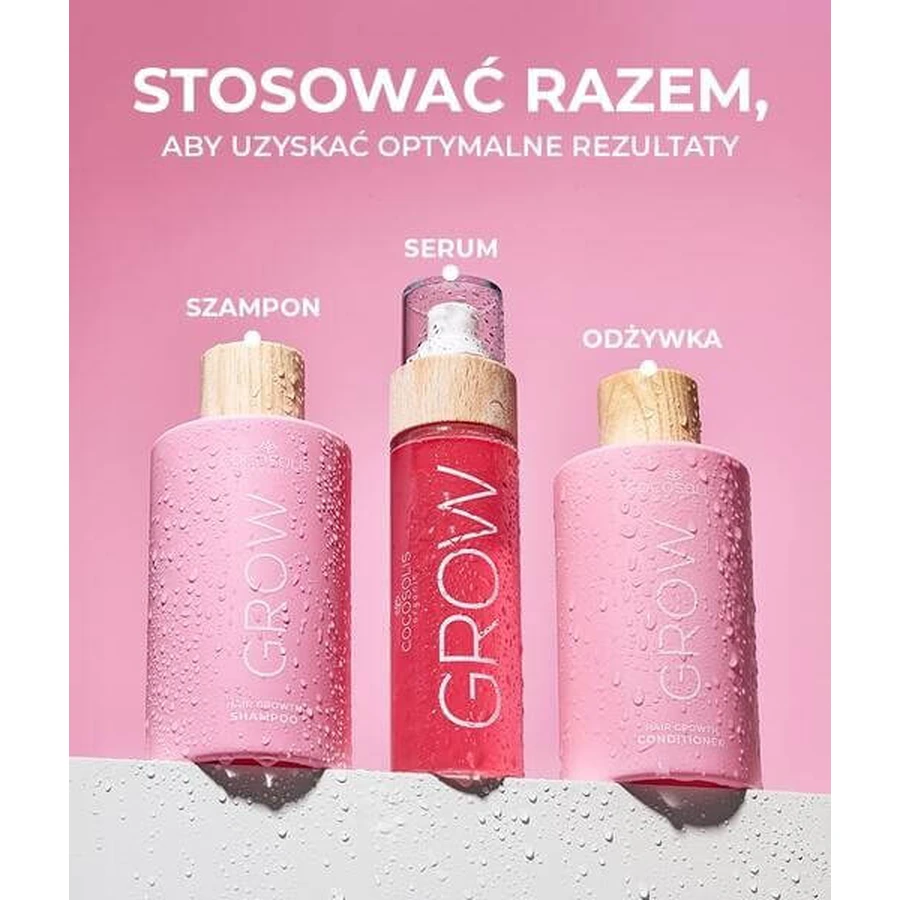 Cocosolis GROW, haargroeilotion met Kerascalp, 200 ml