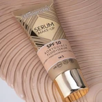 Bielenda Serum Make-up, korrigierendes Fluid+Serum SPF50 für alle Hauttypen, Nr. 3, 30 g