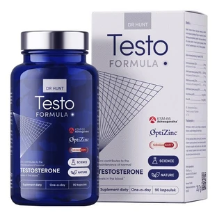 Dr. Hunt Testo Formula, harde capsules, 90 stuks.