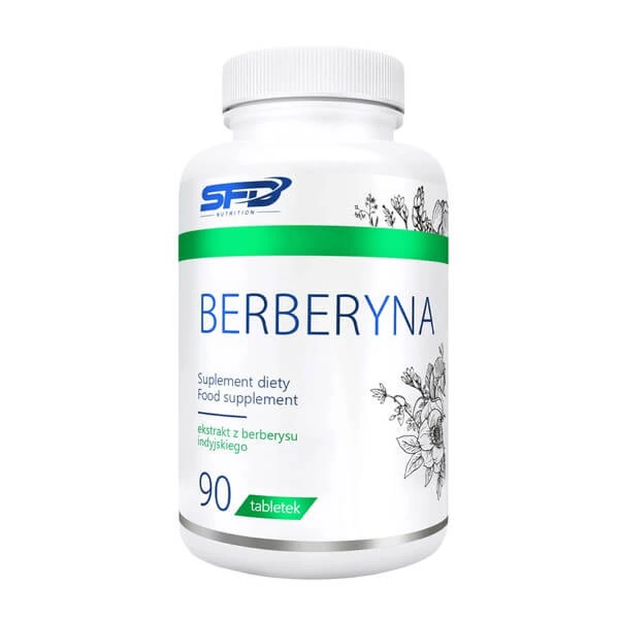Satz von 2x SFD Berberin, Tabletten, 90 Stück.
