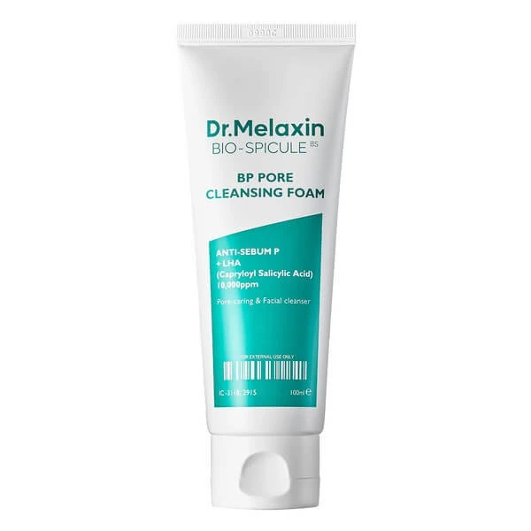 Dr.Melaxin BP Pore Cleansing Foam, reinigend gezichtsschuim met bio-spicules, 100 ml