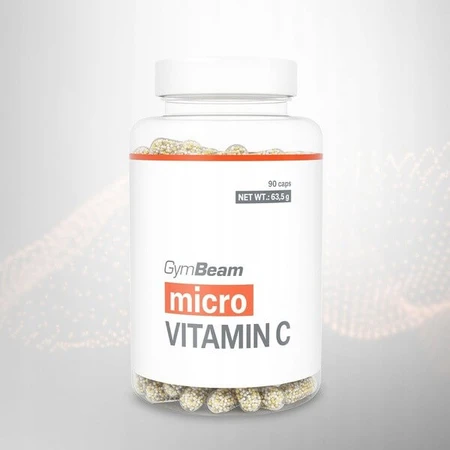 GymBeam Vitamin C Long Active, Kapseln, 90 Stück.