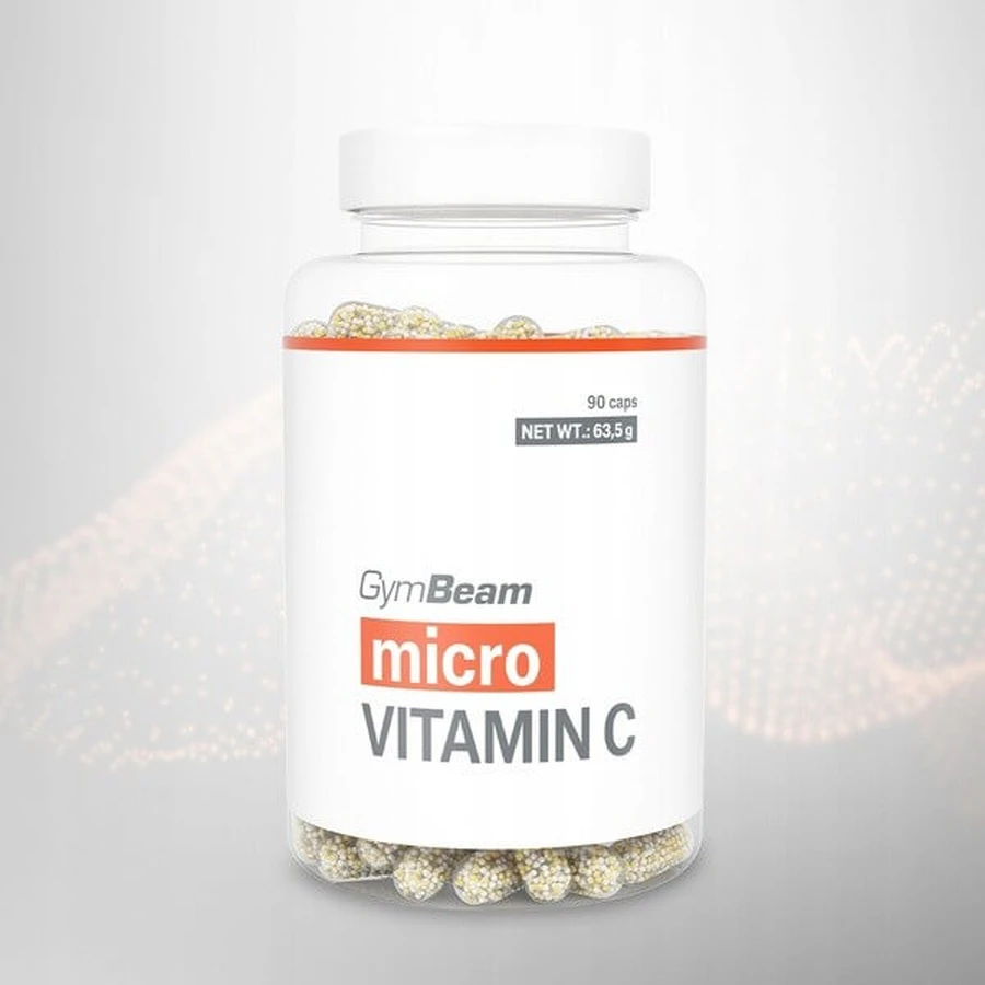 GymBeam Vitamin C Long Active, Kapseln, 90 Stück.