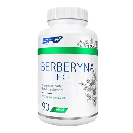 Juego de 2x SFD Berberine HCl, comprimidos, 90 uds.