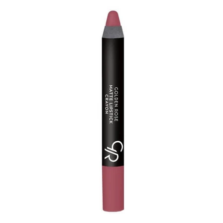 Golden Rose Matte Crayon Lipstick, barra de labios mate en lápiz, 08, 3,5 g