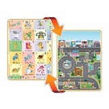 Prince Lionheart City / ABC Tapis de jeu double fille pour enfants