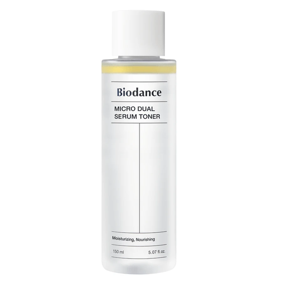 Biodance Micro Dual Serum Toner, two-phase facial toner, 150 ml