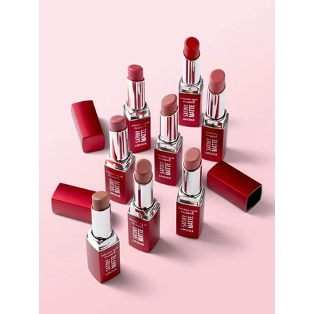Golden Rose Mood Satiny Matte Lipstick, matte lippenstift, 03, 3.5 g