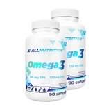 Set of 2 x Allnutrition Omega 3, capsules, 90 pcs.