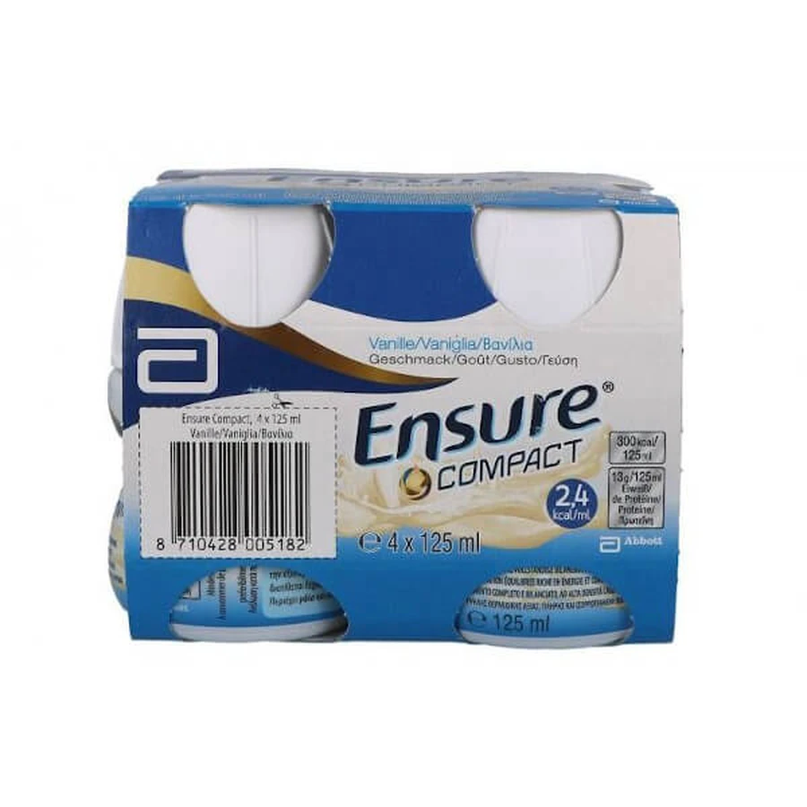 Ensure Compact Vanille 4x125ml