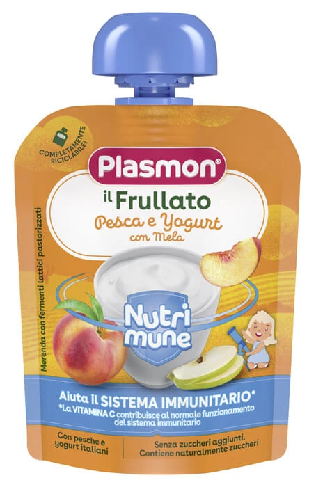 PLASMON Nutri-Mune Perzik/Yog.