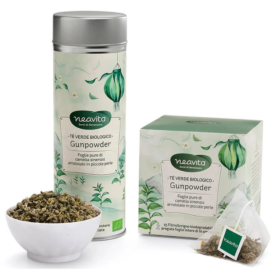 Neavita Filtroscrigno Te Gunpowder Bio 15 Filtre