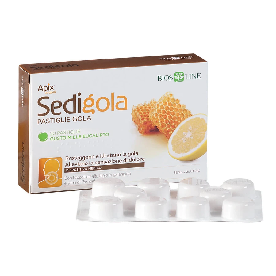 Apix Propóleo Sedigola Miel Eucalipto 20 Comprimidos
