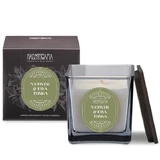 Vetiver en tonkaboon nasotherapie kaars