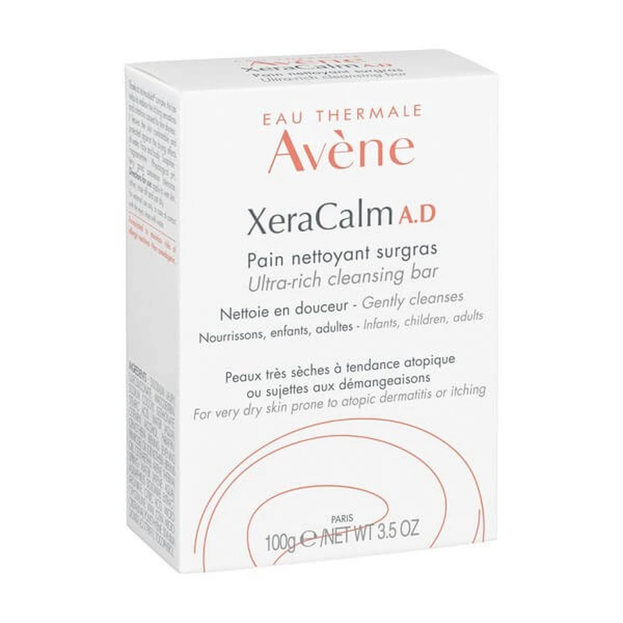 Avène XeraCalm A.D Pan Limpiador Surgras - Pieles Secas y Atópicas 100 g