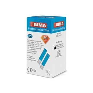 GIMA Bloedglucosestrips 25st