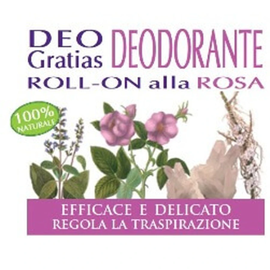 Deo Gratias Deodorant Roll On Rose Giorgini