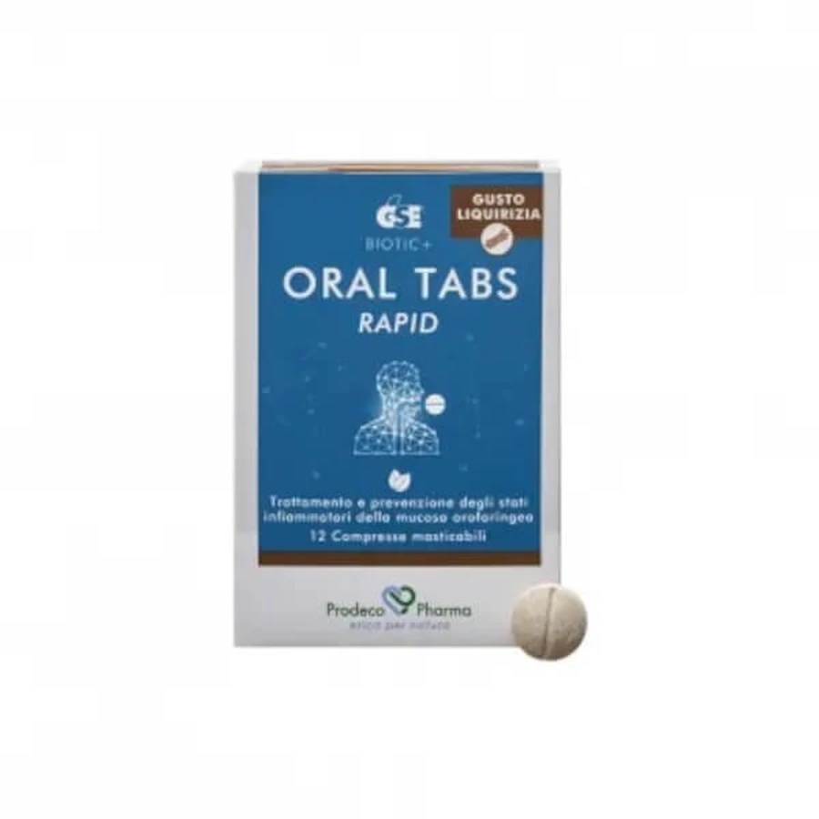 Gse Oral Tabs Rapid Licorice Flavor 12 tabs: ceny i cechy