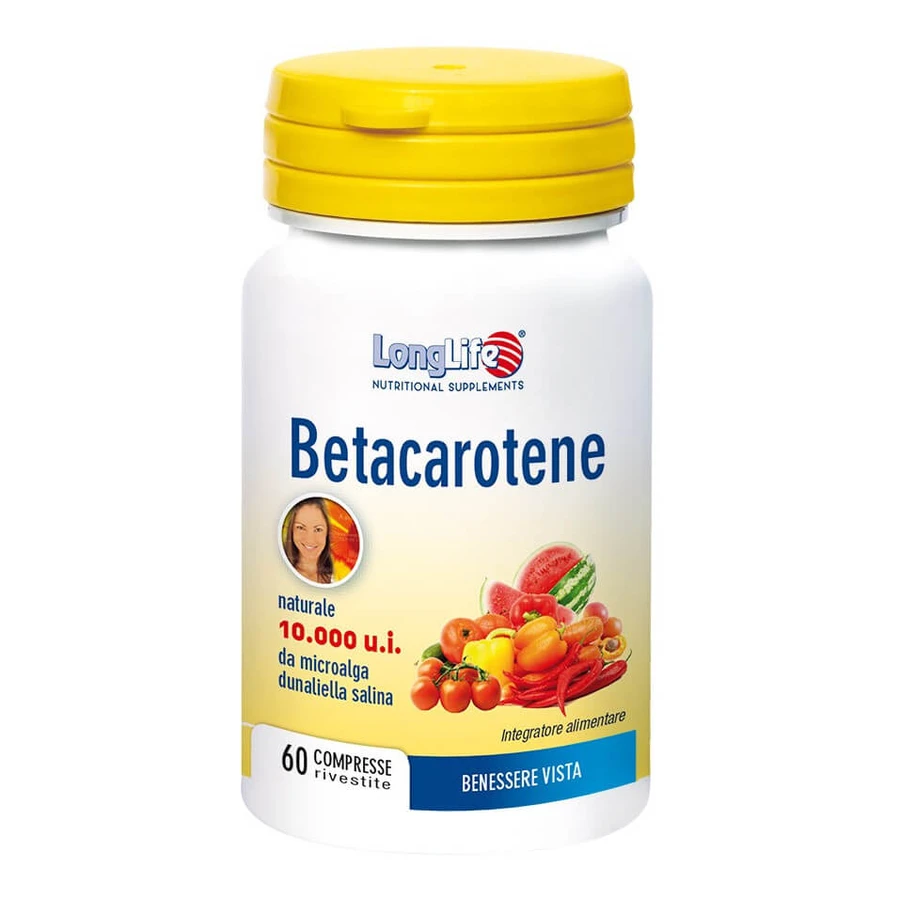 Longlife Betacaroteen 10000UI 60 tabletten