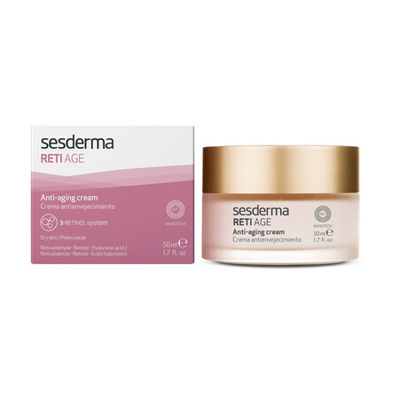 Sesderma Reti Age Crema cu efect anti-imbatranire pentru ten uscat, 50 ml