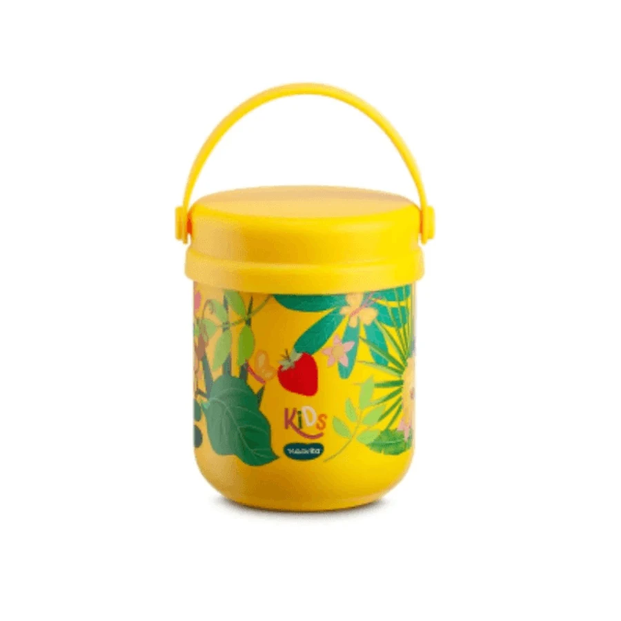 Neavita Kids - Gelber luftdichter Thermos-Snackhalter