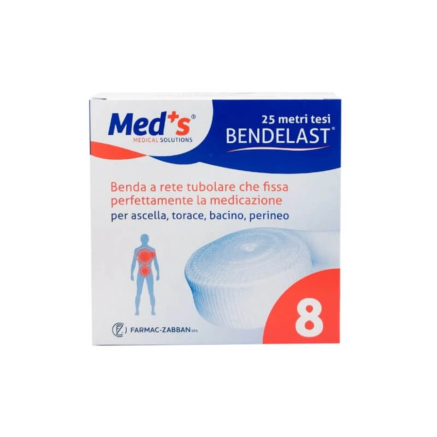 BENDELAST Tubular Net Bandage Caliber 8 Med's 25m: ceny i cechy