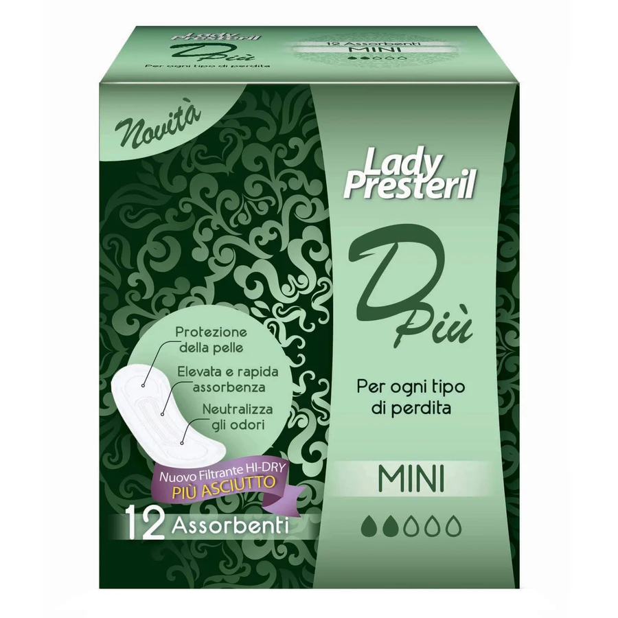 LADY PRESTERIL DPIU' MINI 12SZT: ceny i cechy