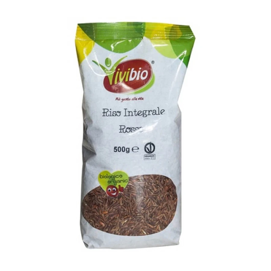 Ryż czerwony pełnoziarnisty Vivibio 500g: ceny i cechy