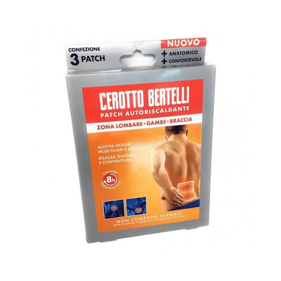 Bertelli Self-Warming Plaster 3 sztuki: ceny i cechy