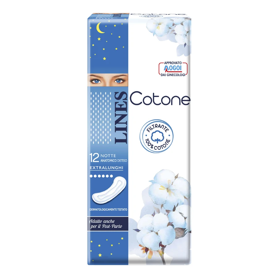 LIGNES Coton Anat.Dist.NTT12pcs