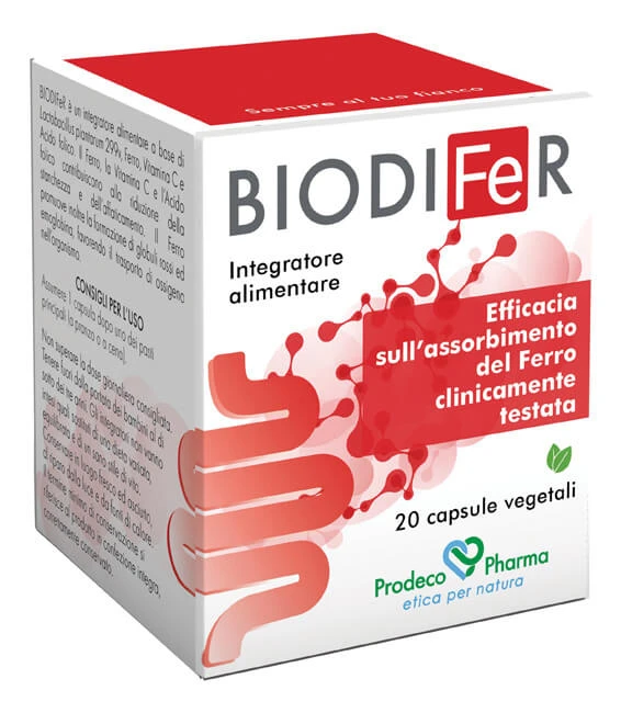 Biodifer 20 plantaardige capsules